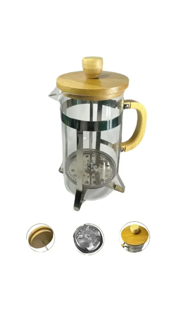 PRENSA FRANCESA BAMBÚ 600ML