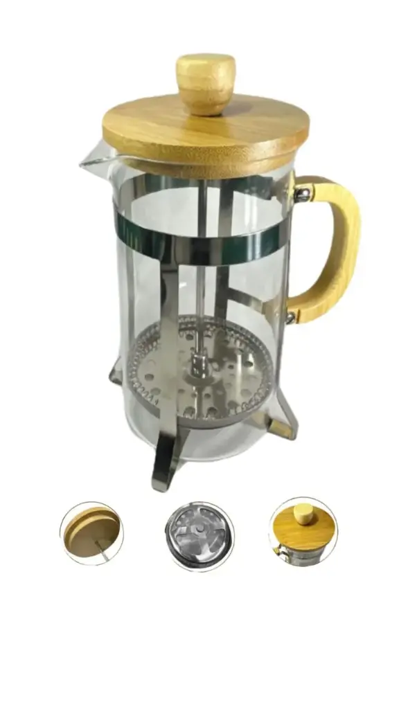 PRENSA FRANCESA BAMBÚ 800 ML